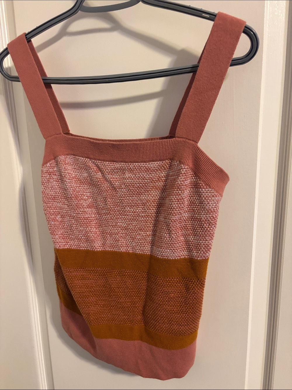 Banana Republic Stripe Knit Sweater Tank Top
